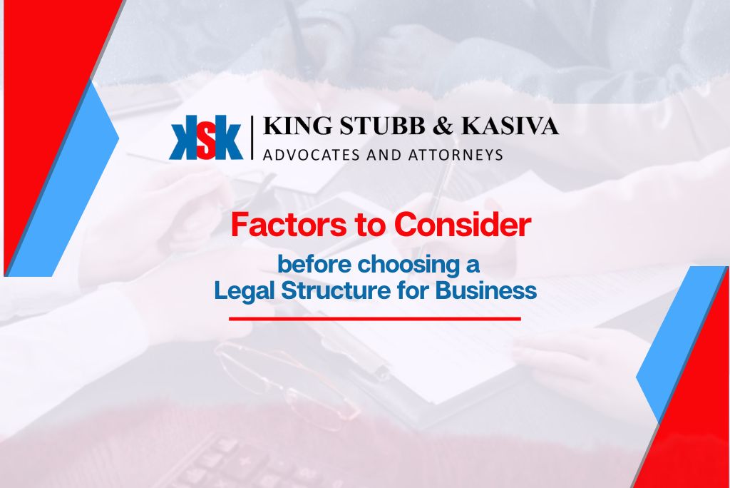 Business legal structures