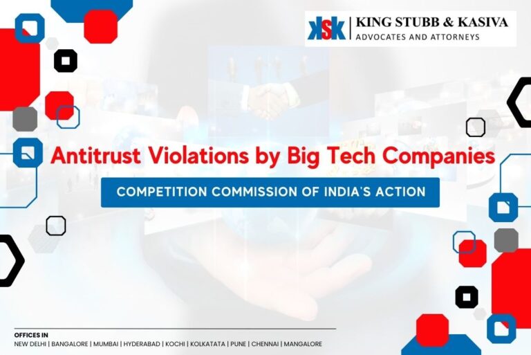 Antitrust Laws and Big Tech - CCI's Actions Against Big Tech