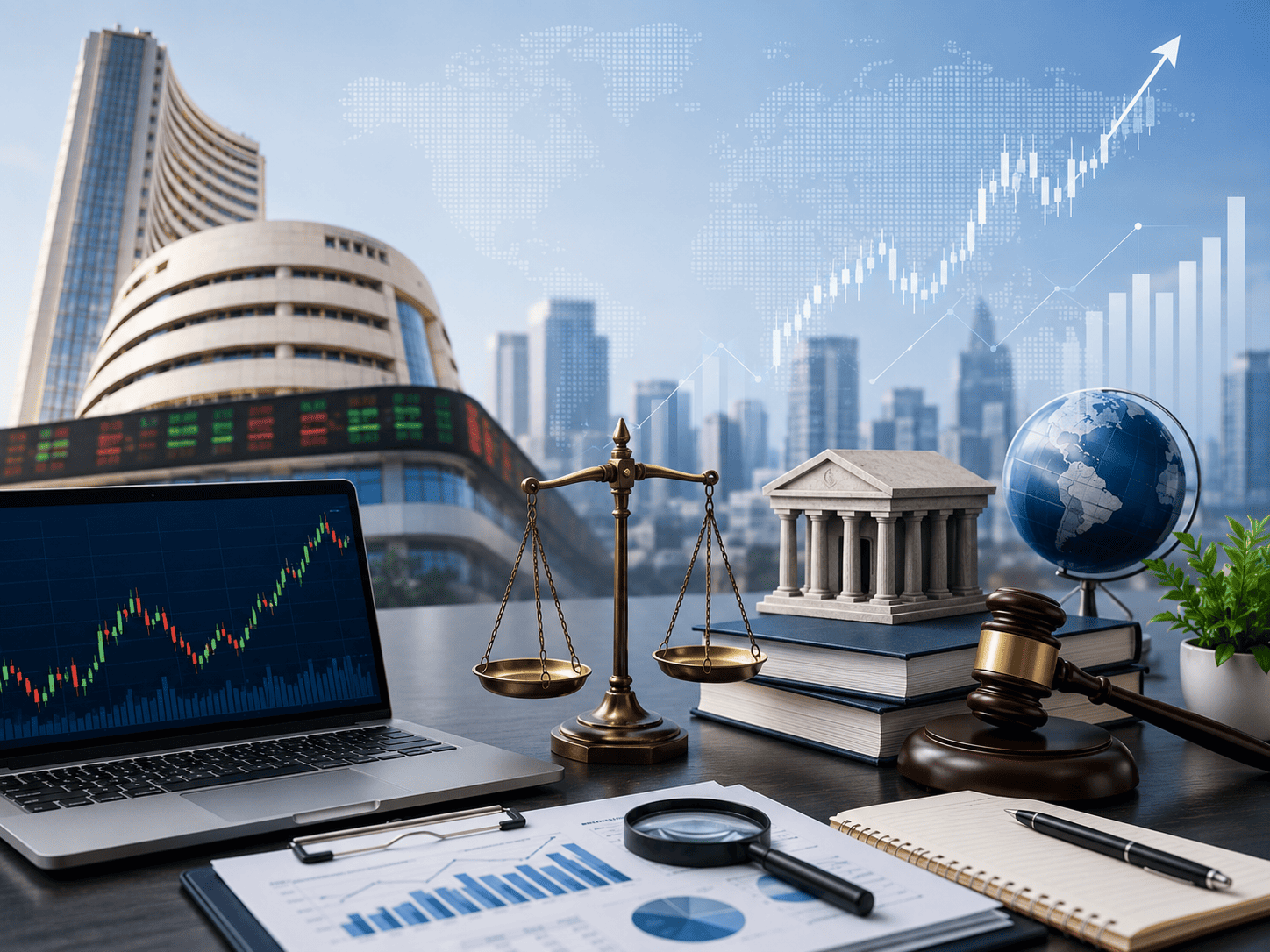India capital markets 2026 with stock market trends, financial regulation and legal compliance