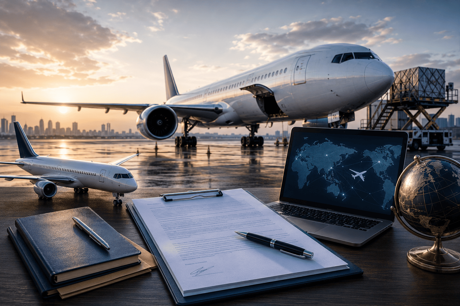 Aircraft leasing in India under the PIAO Act, showing an aircraft, lease documents, IDERA registration and stronger lessor rights.