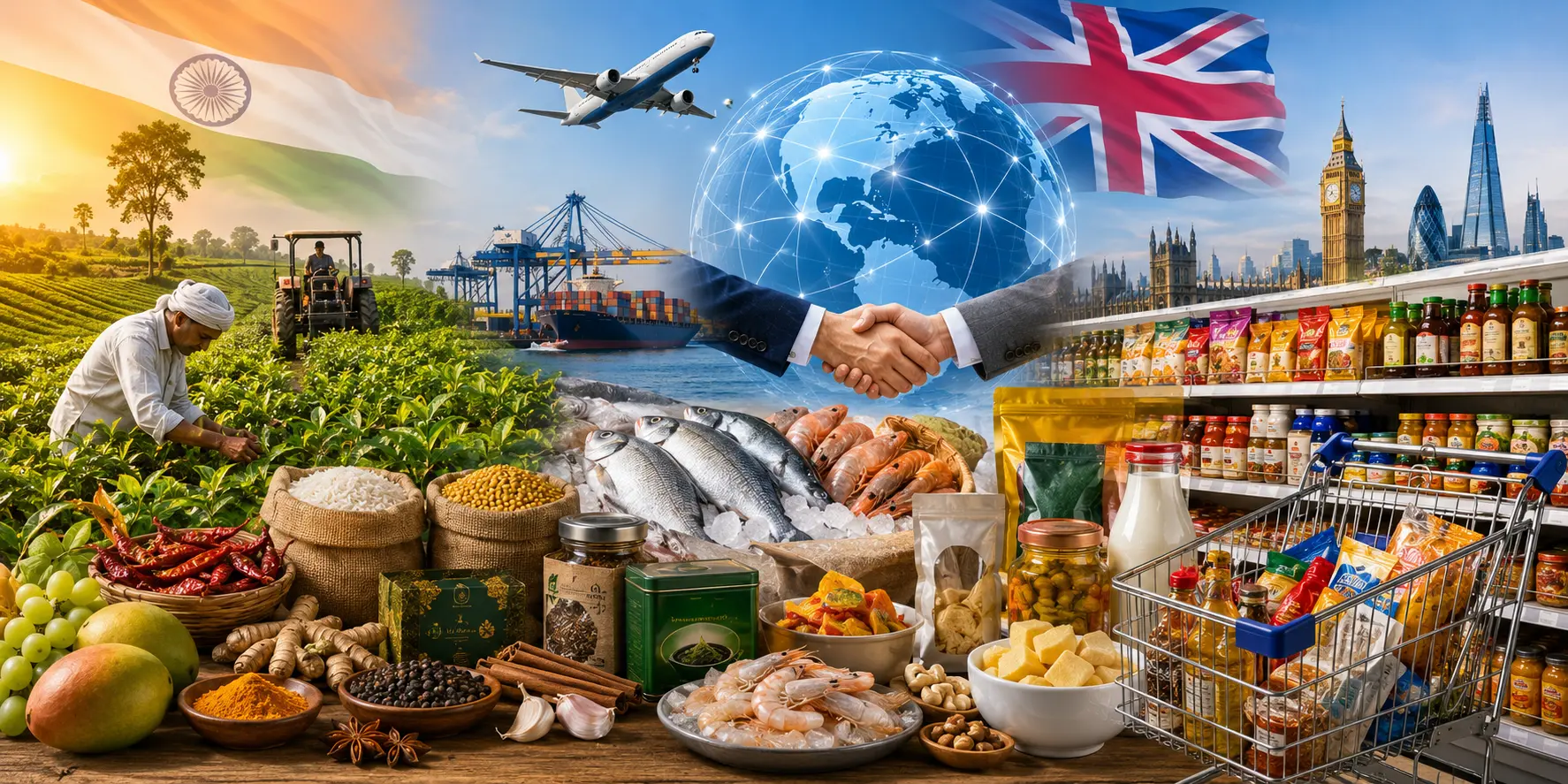 India–UK FTA Transform Food and Agricultural Trade