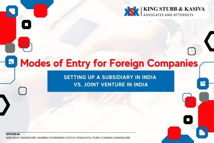 Joint Venture vs. Setting up a Subsidiary in India Guide for Foreign Companies