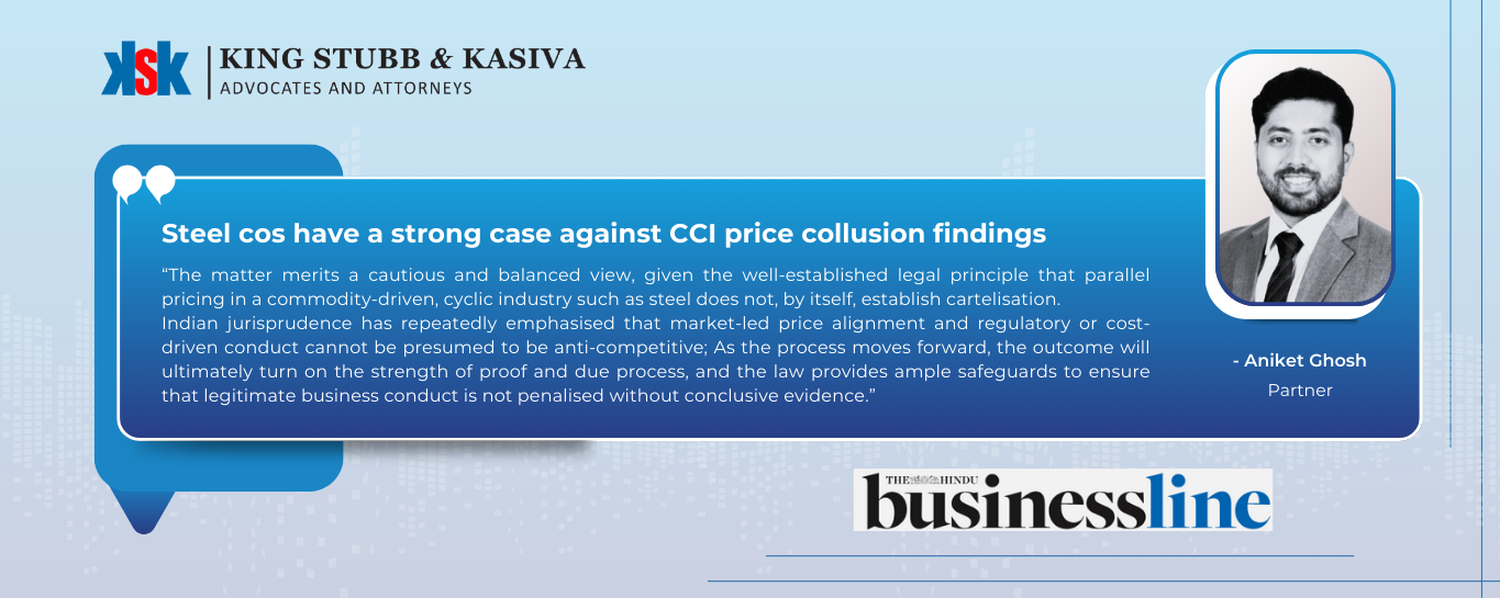CCI Price Collusion Findings