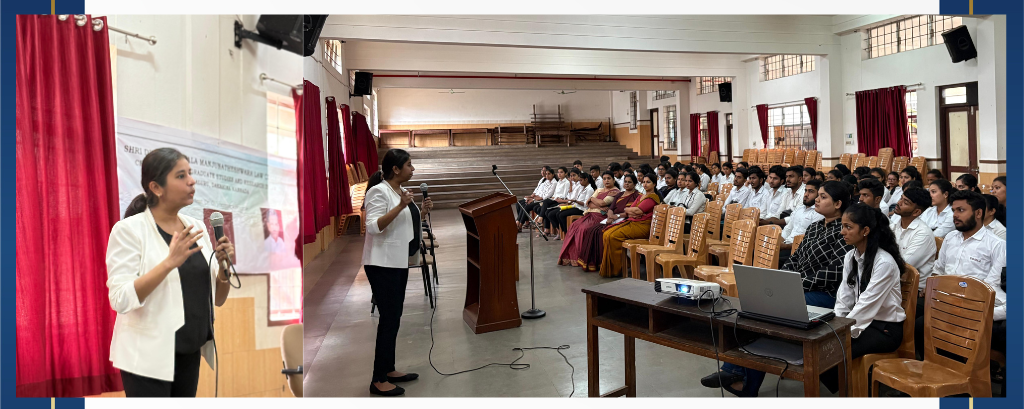 Aurelia Menezes Engages Future Legal Minds at SDM Law College, Mangalore