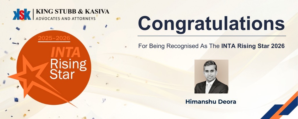 Himanshu Deora recognized as INTA Rising Star