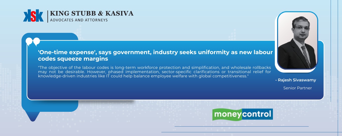 Legal perspective on India's New Labour Codes