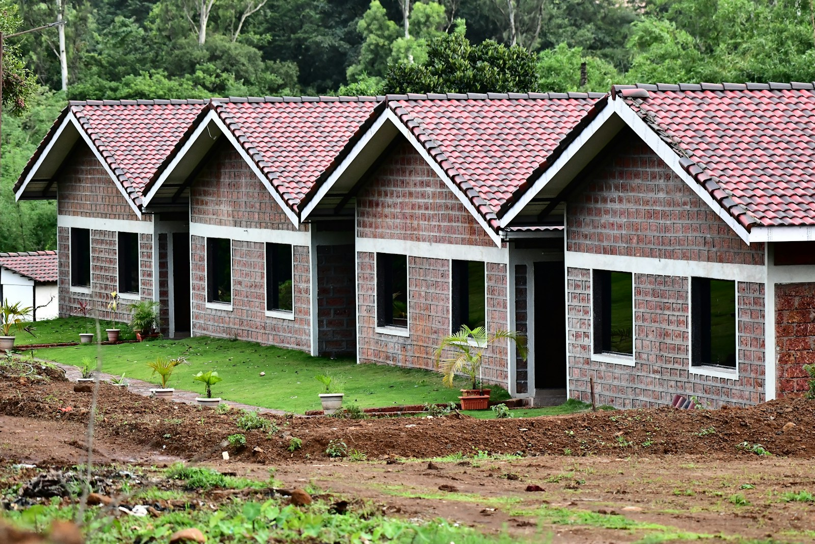 a house with a yard - Delayed Housing Possession