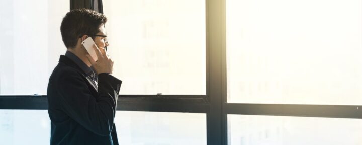 Man talking on phone about Gamechanging? The Ease Of Doing Business In India